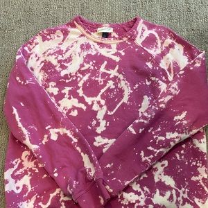 tie die crewneck